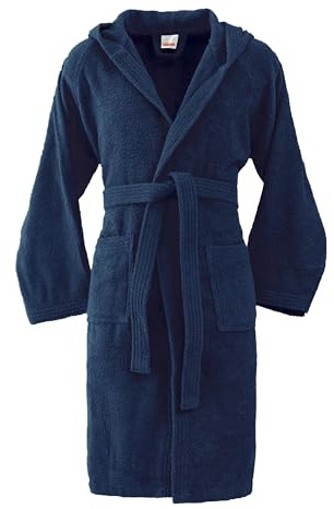 Bassetti Vivian Bathrobe, Navy D8, XL