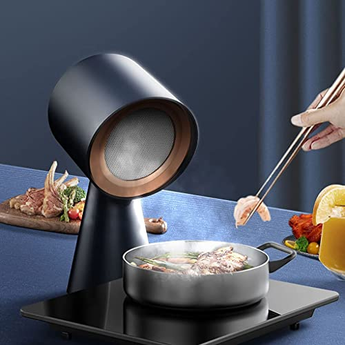 Desktop Cooker Hood, Mini Household Extractor Hood 40W Portable Extractor Hood, with 2 Gears Mode, 3.5M³/Min Strong Suction for Home, Kitchen Hot Pot, BBQ, Gift for a Friend
