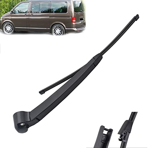 DWDUI Scheibenwischer 16 Zoll Heckwischerblatt & Arm-Set Passend Für V&w Für Transporter T5 2003-2013 Windschutzscheibe Windschutzscheibe Heckscheibe