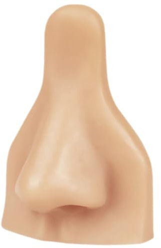 minkissy Modèle De Nez En Silicone Souple Couleur Chair Claire Pour Formation Pratique Du Piercing, Prothèse Nasale Réaliste Flexible, Simulation Réaliste Partie Du Corps à Percer