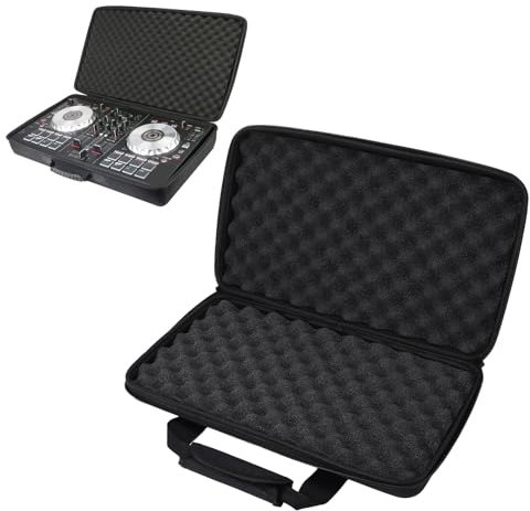 Goshyda Custodia per Controller DJ per Controller DDJ FLX4 400 SB2 SB3 RB Double Channel, Custodia Portatile del Sacco di Archiviazione DJ con Spugna Buffer