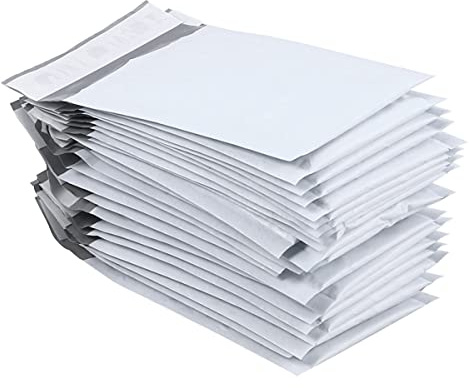HOMSFOU Bolsas de Sobres de Burbujas 9x13 4 Cm 50 Unidades Antis Golpes Impermeables para Embalaje Envíos Protección Correo Ropa y Regalos