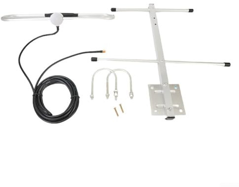 Zilimontt antenna all'aperto di 4G/5G LTE, 10DBi per l'adattatore di SMA TS9, 698-2700, 3300-3800MHz, alta antenna all'aperto di WiFi di guadagno
