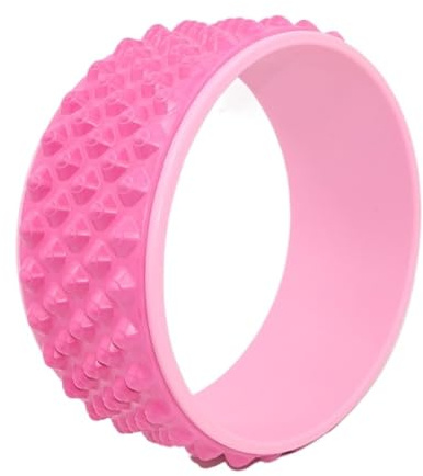 Yogarad 32 x 13 cm yoga-hjul hjälphjul form benkurvor lindra muskeltrötthet gravida kvinnor fitness (färg 7)