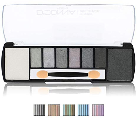 fard à paupières GRIS Space Ombres à paupières 8 couleurs