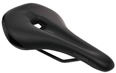 Ergon - SM Pro Fahrradsattel | für MTB | Männer | Medium/Large | Stealth Schwarz