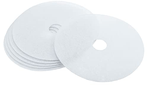 sourcing map Universal Cloth Dryer Exhaust Filter, Cotton 235x37mm White for Clothes Dryer Filter Replacement Pack of 6