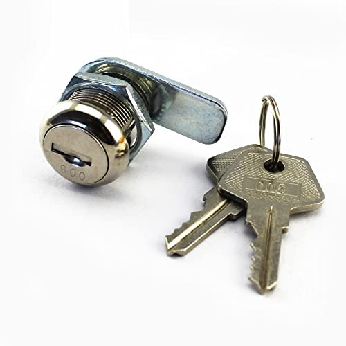 VCHEL Serratura A Camma Per Cassa Per Macchina POS Cassetto Per Contanti Ferramenta Per Mobili Fai-da-te,Stessa Chiave