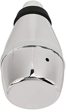 Sourdine de Trompette Coussinet en Mousse Compressée Entièrement fermé Silencieux de Trompette en ABS Léger et Résistant à l'abrasion (Argent)