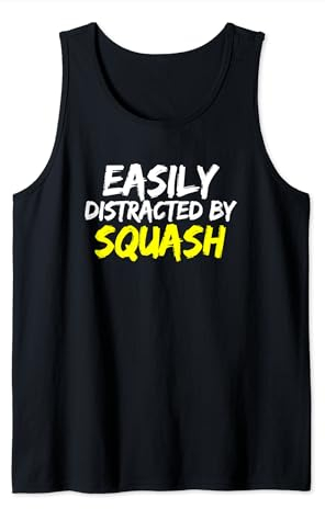 Squash Trainer Squash Spruch Outfit Squash Spieler Tank Top