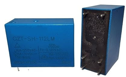 PQYSMVVG GZT-SH-112LM GZT-SH-124LM GZT-SH-148LM Elektromagnetisches Leistungsrelais 6 Pins 1 Stück (Size : GZT-SH-112LM)