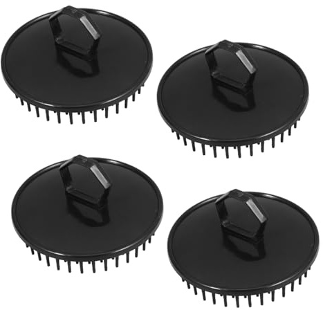 Ipetboom 4pièces Lot De Brosses De Massage De Chevelu Pour Shampoing Et Exfoliation Douce Des Cheveux