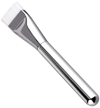 ETUCYNG Pincel plano para base, corrector de maquillaje líquido, espátula para base, herramientas de maquillaje, almohadilla correctora ultrafina para pulir, mezclar, rostro