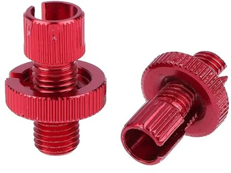 SWVYDC Pinzas de pistones de Freno 1 par de ajustador de Cable de Acelerador y Embrague de Freno de Motocicleta Universal de Aluminio con Tornillo M10 Pinzas Freno(Gray)