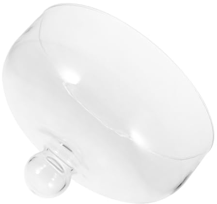 VICASKY Tall Microwave Glass Lid Cover Food-Grade Non- Splatter Guard for Cooking Protects Against Spills in Kitchen Use