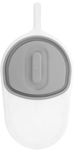 Abaodam Cubo de Orina para Ancianos con Asa Larga y Diseño Inclinado, Plástico Fácil de Limpiar y Usar en Cama para Pacientes Encamados