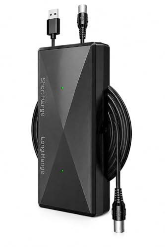 Amplificador de antena de TV 2026 – Amplificador de señal HD Freeview de alta ganancia para una recepción débil, reduce la pixelación y mejora la claridad, alimentado por USB de bajo ruido, compatible