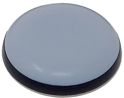 SBS Teflongleiter | ø 40mm | 16 Stück | selbstklebend | Möbelgleiter für z.B. Stühle, Schränke, Couch oder Bett