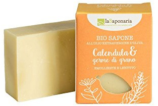LA SAPONARIA Sapone Calendula e germe di Grano (Saponi) / Soap Calendula and Wheat germ (Saponi)