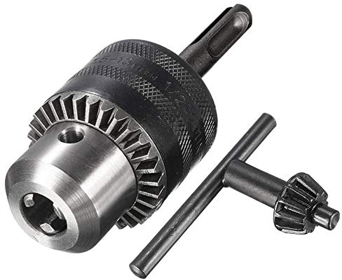 Mesee SDS Bohrfutter Adapter, 1,5-13mm Bohrfutter Schnellspann 1/2-20 UNF Spannfutteradapter, Schlüsselloses Bohrfutter mit SDS-Adapter, Professionelles Konvertierungs Hardwarewerkzeug