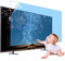 XRRX 43-65 Inch TV Screen Protector, Frosted Matte Anti Glare Outdoor/Indoor Anti Blue LightDustproof Filter Film, Relieve Eye Strain and Sleep Better, for LCD、LED、4K OLED / 65in 1429x804mm