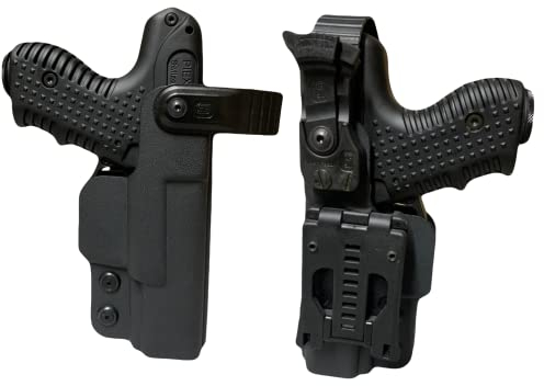 Piexon JPX2 Generation 2 Jet Protector Kydex Holster mit Paladin Daumen Sicherung - Paddle - Multi Lok - Schwenkbare Gürtel Clip Ohne JPX Waffe (JPX2 gen.2 Multi Lok mit Sicherung)