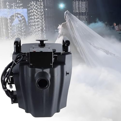 3500w Machine à Brouillard à Glace Sèche, Fumée à Effet De Scène avec Tube, Sortie Continue Maximale De 3 Minutes, pour Club De Fête De Mariage sur Scène Extérieure