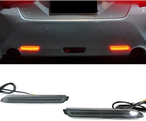 LED Rear Bumper Reflector Tail Light for Toyota Camry Rav4 Sienna Venza