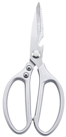 TOPBATHY Cesoia elettrica in acciaio inossidabile cesoie per pollo forbici da cucina in acciaio inox forbici cucina professionali forbice cucina forbici pizza cesoie per carne Multifunzione