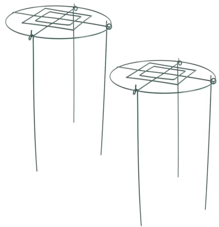 PHENOFICE 2stücke Gartenspalier Aus Robustem Eisen Für Topfpflanzen Dekoratives Pflanzenspalier Mit Montagehilfe Als Kletterhalter Für Gartenpflanzen Und Blumenstützgestell