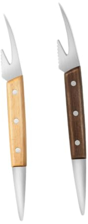 PAMINGONO 2 Uds Cortador De Camarones Herramientas De Cocina Pelador Camarones Removedor Escamas Pescado Profesional Herramienta Limpieza Línea Herramienta