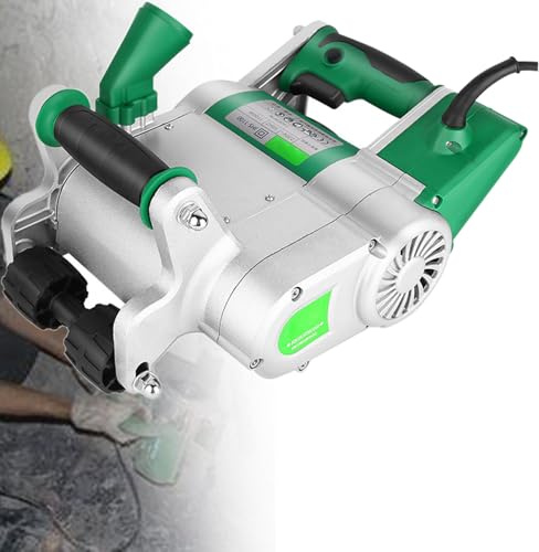 ExoticaBlend Máquina Ranuradora Eléctrica de Pared 1100 W, Cortador de Ladrillos Y Granito, Máquina de Corte Industrial,25+35mm
