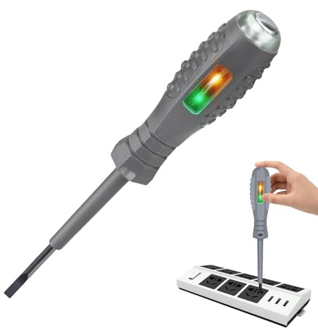 Destornillador 2 en 1 con fuerte torque, detector de corriente, cabezal de destornillador magnético, destornillador comprobador de voltaje, comprobador de corriente, destornillador para detectar