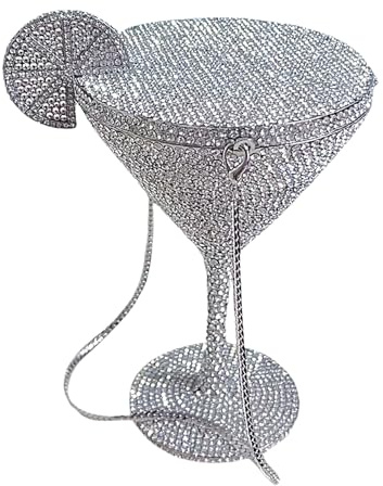 Pochette à strass - Sac de soirée en strass calice - Sac à main luxueux scintillant - Portefeuille élégant à paillettes pour les amateurs de femmes - Accessoire créatif pour les amateurs de mode, les