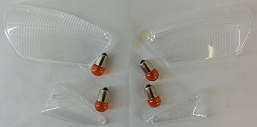 KIT 4 GEMME FRECCE MBK NITRO YAMA AEROX DAL 2013 + LAMPADINE OMAGGIO