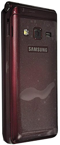 Samsung Galaxy Folder 2 SM-G1650 9,65 cm (3,8 pouces) Flip Phone 16 Go Dual SIM 8 MP Android Téléphone Mobile Débloqué - Rouge