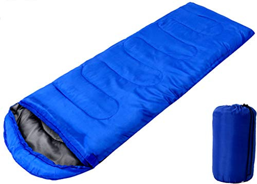 Professional Sleeping Bag for Adults or Children, Lightweight Outdoor Living Room, Single Sleeping Bag For Traveling, Camping, Hiking, Indoor & Outdoor Activities, 180 * 75CM / Blue