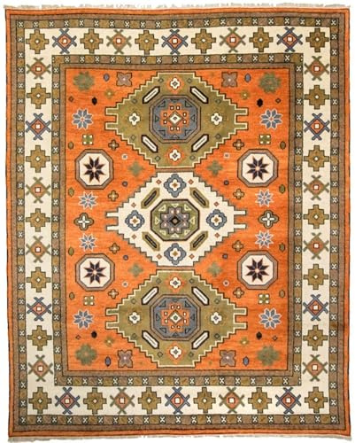 Morgenland Orientteppich - 304 x 249 cm - Orange