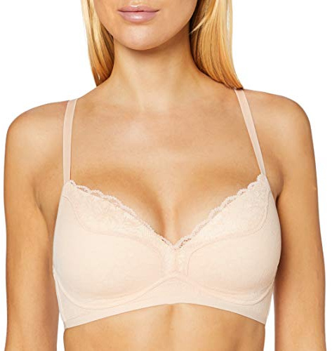Triumph Damen Fit Smart P01 EX Padded Bra, Light Brown, 04