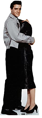 STAR CUTOUTS SC2203 Elvis Pappaufsteller in Lebensgröße, mit Mini-Aufsteller, perfektes Fotogeschenk für Fans, Sammler, Familie und Freunde, Einfarbig, Mehrfarbig, Lifesize