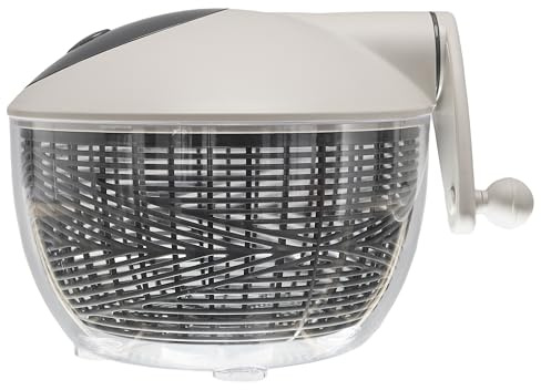 COOK CONCEPT Essoreuse à Salade Manuelle à Manivelle Grand Format Gris | Essoreuse à salade, manivelle ergonomique, essorage efficace, grand format, saladier, entretien facile, gris