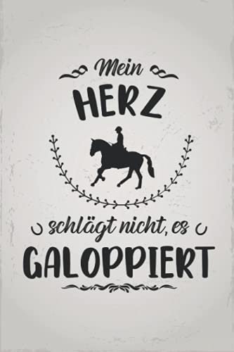 Mein Herz schlägt nicht: Pferd REISETAGEBUCH | Format 6x9 (ca. DIN A5) | 120 Seiten Softcover | Urlaubstagebuch, Reisejournal, Erlebnistagebuch | ... für Pferdeliebhaber die gerne reiten lernen