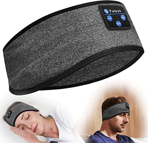 Perytong Casque de Sommeil Bluetooth Confortable avec Suppression du Bruit pour Dormir, Haut-Parleur intégré, Parfait pour Les Personnes Dormant sur Le côté, l'entraînement, la Course, Le Yoga, Les