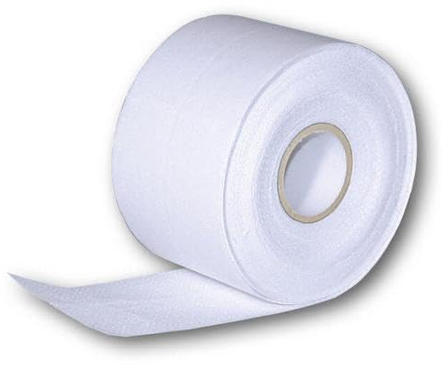 DE Healthcare Products – Fixiervlies (10 m x 10 cm) auf der Rolle, Medizinisches Klebeband, Fixomull, Verbandfixierungelastische Verbandfixierung, hypoallergenes Klebevlies, hautfreundlich, weiß