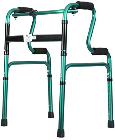 Mobility Walker Multifunktions-Klapphilfe, leichtes Aluminium-Gehgestell, ergonomische Griffe, höhenverstellbar – Bär: 180 kg (400 lbs)