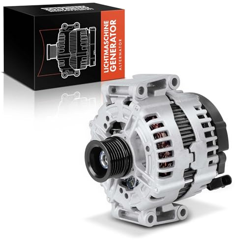 Frankberg Lichtmaschine Generator 180A Kompatibel mit C-Klasse W204 C63 AMG 6.2L 2008-2014 E-Klasse W212 E63 AMG 6.2L 2009-2011 CLK C209 63 AMG 6.2L 2006-2009 Replace# 1561540102