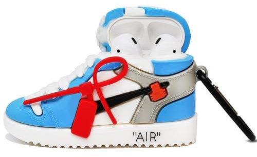 5D Air1&2 Schutzhülle-Schuh, Zierhülle für Air Box, Kompatibel mit Apple Air 2, Silikon-Ohrhörerschutz, Handspielzeug, Schuhschmuck