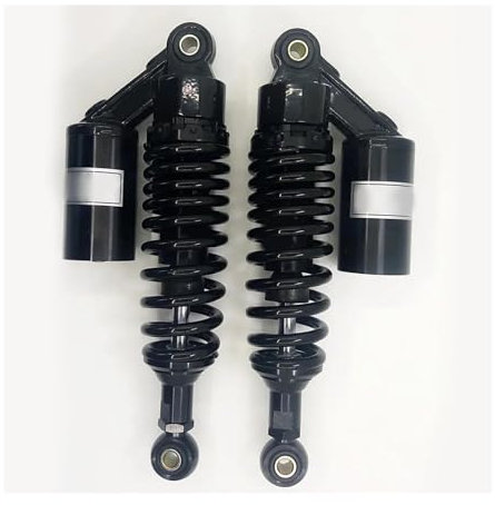 Federungsdämpfer Für Hyosung GV650 Motorrad Stoßdämpfer 8mm Feder 305mm 315mm 325mm Motorrad Stoßdämpfer(325mm Full Black)