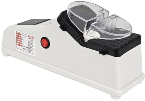 Aiguiseur Couteaux Electriques | Surudoisharp Pro Couteau Electrique Cuisine | Affuteur de Couteaux 22.5cm x 9.3cm x 7.2cm | Aiguiseurs de Couteaux Professionnel de Cuisine avec Housse Protection