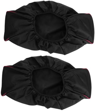 NUOBESTY 2pcs Heavy Duty Winch Covers Oxford Fabric Winch Protection UV Resistant Accessories for Outdoor and Rv Use Durable and Secure Fit